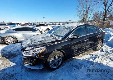 2019 Hyundai Sonata Limited из США, поврежденный, VIN 5NPE34AFXKH770297